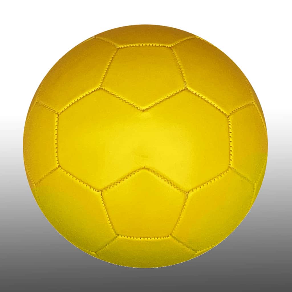 Size 5 – ..Solid Yellow Soccer Ball, Double Panel