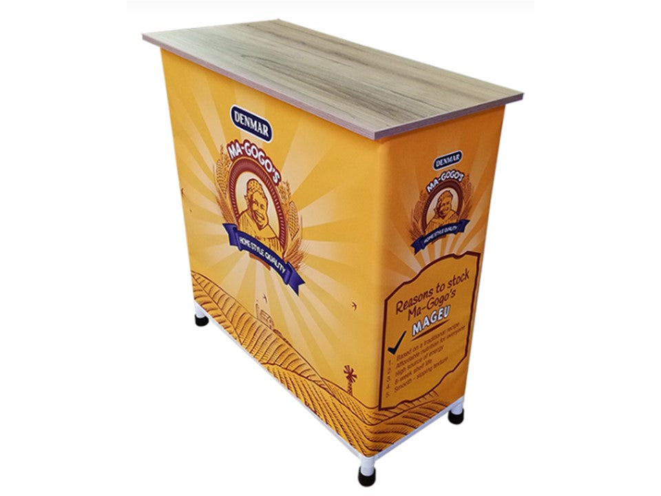 Rectangle Demo Table Melamine work surface