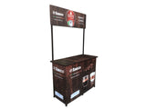 Stellar Eco (flex face PVC) Eventing Table Mini + header - 1000 mm (l) x 550mm (d) x 1900mm (h) incl header