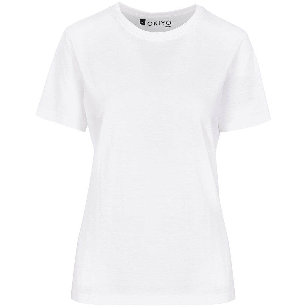 Ladies Okiyo Organic T-Shirt WHITE
