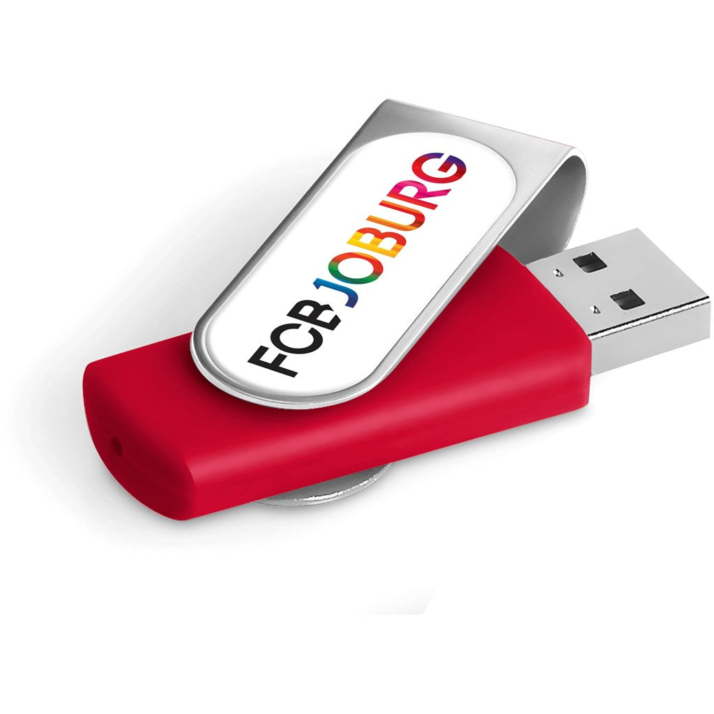 Axis Dome Flash Drive - 8GB 8GB RED