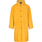 Light Duty Storm Rubberised Polyester/PVC Raincoat - Navy