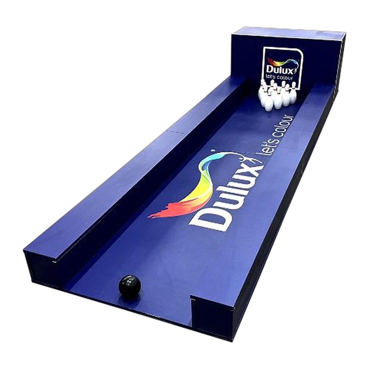 Branded Bowling Activation Game lane