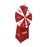 Branded Maxi Spinning Wheel with full wrap base