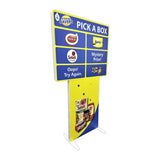 Branded Pick-a-Box Standee